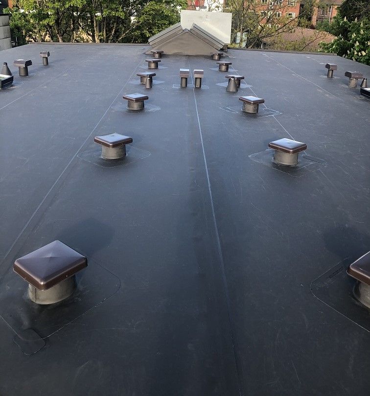 Membrane Roof - TPO - Dark Bronze